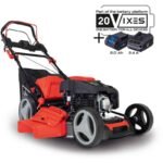 Selbstfahrender Benzin-Rasenmaher Elektrostart 225cc 53cm Scheppach – Bild 10