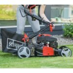Selbstfahrender Benzin-Rasenmaher Elektrostart 225cc 53cm Scheppach – Bild 2