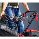 Selbstfahrender Benzin-Rasenmaher Elektrostart 225cc 56cm Scheppach – Bild 2