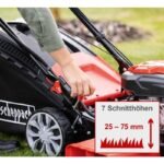 Selbstfahrender Benzin-Rasenmaher Elektrostart 225cc 56cm Scheppach – Bild 4
