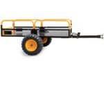 Wiltec Kippanhänger bis 450 kg für Rasentraktor