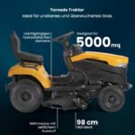 STIGA TORNADO 398 432 ccm Benzin-Gartentraktor mit hydrostatischem – Bild 2