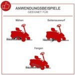 Benzin-Aufsitzrasenmäher MR225-61 Scheppach – Bild 5