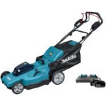 Makita Akku-Rasenmäher 2x18V, 53 cm, 70 l, Akku, Ladegerät, Zubehör – Bild 5