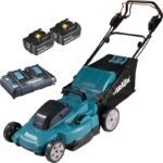 Makita Akku-Rasenmäher 2x18V, 53 cm, 70 l, Akku, Ladegerät, Zubehör – Bild 9
