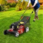 Benzin-Rasenmäher 51cm Schnittbreite 5,5 PS Elektrostart Mulch
