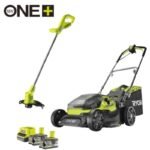 Rasenmäher + Kantenschneider RYOBI RY18LMH37LT25-250 One+, 2x18V