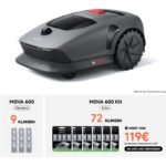 MOVA 600 Kit, Dreame Rasenmäher Roboter 3D-LiDAR kabellose
