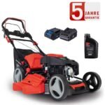 Scheppach Benzin Rasenmäher MS225-53E 6PS mit Antrieb + E-Start 53cm
