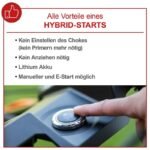 Scheppach Benzin Rasenmäher MS225-53E 6PS mit Antrieb + E-Start 53cm – Bild 6