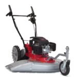 Hochgrasmäher Wiesenmäher 610 Rasenmäher Benzin 61cm Kreiselmäher – Bild 2