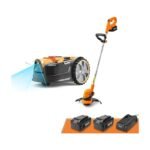LawnMaster OcuMow™ Roboter-Rasenmäher mit kabellosem 24V MAX