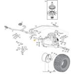 Hydrostatischer Antrieb ORIGINAL STIGA Rasentraktor FX PRO KW