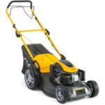 STIGA Combi 53 S - Selbstfahrender Rasenmäher, Kombimotor, 166 cm³