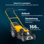STIGA Combi 53 S - Selbstfahrender Rasenmäher, Kombimotor, 166 cm³ – Bild 2