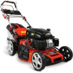Benzin Rasenmäher mit Antrieb 51cm Schnittbreite 5,5 PS Elektrostart