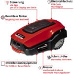 Einhell Mähroboter FREELEXO 1200 LCD BT 1x5,2Ah Akku – Bild 3
