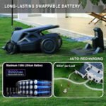 AirSeekers Smart-Mähroboter, 360°-Hinderniserkennung, 20 cm – Bild 2