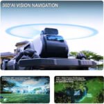 AirSeekers Smart-Mähroboter, 360°-Hinderniserkennung, 20 cm – Bild 4