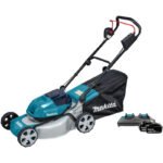 Makita Akku-Rasenmäher DLM463PT2, 2x18V, 2x 5,0 Ah und Doppelladegerät – Bild 5