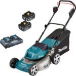 Makita Akku-Rasenmäher DLM463PT2, 2x18V, 2x 5,0 Ah und Doppelladegerät – Bild 6