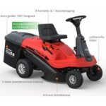 Güde Aufsitzrasenmäher GAR 602 Rasenmäher Rasentraktor 61cm – Bild 10