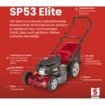 Mountfield Rasenmäher SP53 Elite, 51 cm, 167 cc – Bild 5