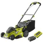 Ryobi RLM36X41H50G Rasenmäher Grün 36V Batterie 40 cm