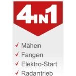 Scheppach MR196-61 Aufsitzrasenmäher 61 cm Schnittbreite – Bild 2