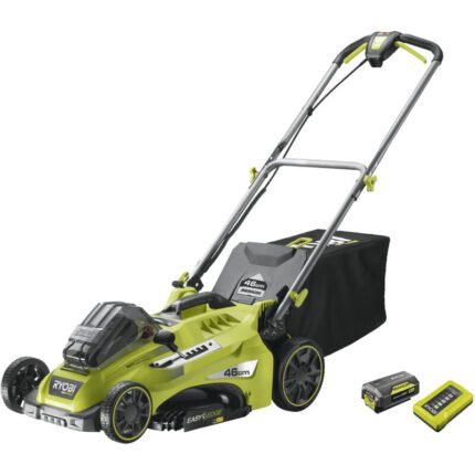Ryobi RLM36X46H50PG Akku-Rasenmäher 36V 46cm Grün