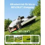 MAMMOTION LUBA 3 AWD 1500 Mähroboter ohne Begrenzungskabel für 1500㎡ – Bild 3