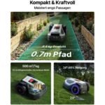 ANTHBOT M5 Mähroboter ohne Begrenzungskabel für 500 m² – Bild 2
