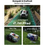 ANTHBOT M9 Mähroboter ohne Begrenzungskabel für 900 m² – Bild 2