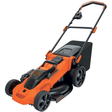 Black & Decker CLMA4820L2 Schubrasenmäher Batterie/Akku Schwarz