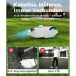 YARDCARE M800Plus Mähroboter ohne Begrenzungskabel Empf.800m² – Bild 5