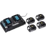 Selbstfahrender Rasenmäher 36V 2 x 18V Li-Ion 5 Ah MAKITA 4 Akkus – Bild 4