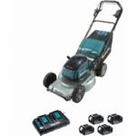 Selbstfahrender Rasenmäher 36V 2 x 18V Li-Ion 5 Ah MAKITA 4 Akkus – Bild 5