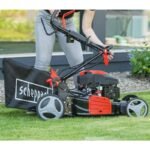 Selbstfahrender Benzin-Rasenmaher Elektrostart 173cc 51cm Scheppach – Bild 4