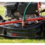Selbstfahrender Benzin-Rasenmaher Elektrostart 173cc 51cm Scheppach – Bild 5