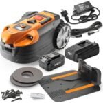Autonomer 24V Rasenroboter mit Ladestation