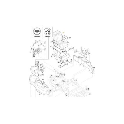 ORIGINAL STIGA SITZ – 118830284/0