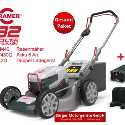 Cramer 82LM46K6 Rasenmäher inkl. Akku und Ladegerät