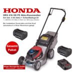 Honda HRG 416 XB PE Rasenmäher Set + GRATIS 4 Ah Akku