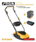 Stiga Aero 132e Luftkissenmäher inkl. Ladegerät und 2x Akku – Bild 2