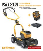 Stiga Multiclip 547e S Rasenmäher inkl. 1x Ladegerät und 2x Akku – Bild 2