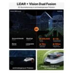 Segway Navimow i208 LiDAR Mähroboter ohne Begrenzungskabel für 800 m² – Bild 5
