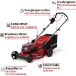 Einhell Akku-Rasenmäher GC-CM 36/51 S Li BL (2x5,2Ah) Power X-Change – Bild 8